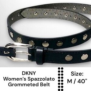 🆑️ CLEARANCE DKNY Women’s Spazzolato Grommeted Belt - NWT